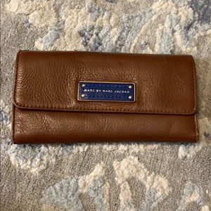 Marc Jacobs leather trifold wallet